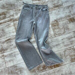 Used Gray Chico's Platinum Jeans